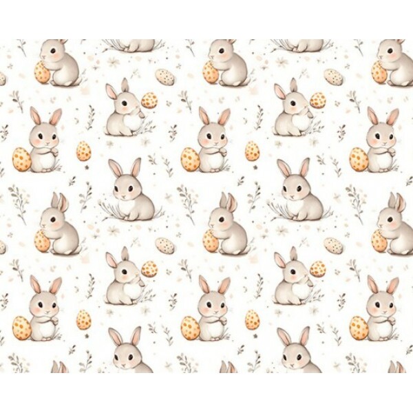 DZ25 - TRICOL. COLEÇÃO LITTLE BUNNIES PASCOA 2026 - COELHOS  02375/001