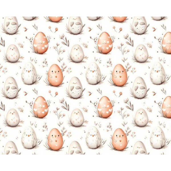 DZ25 - TRICOL. COLEÇÃO LITTLE BUNNIES PASCOA 2026 - OVOS 02374/001