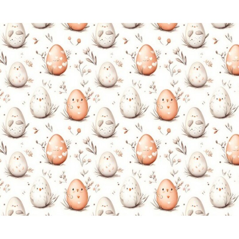 DZ25 - TRICOL. COLEÇÃO LITTLE BUNNIES PASCOA 2026 - OVOS 02374/001