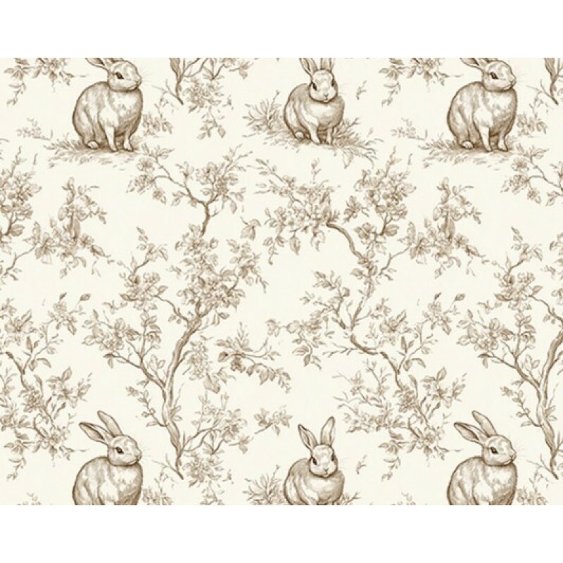 DZ25 - TRICOL. COLEÇÃO PASCOA 2026 - COELHO FENDI - 100% ALGODÃO 04166-001