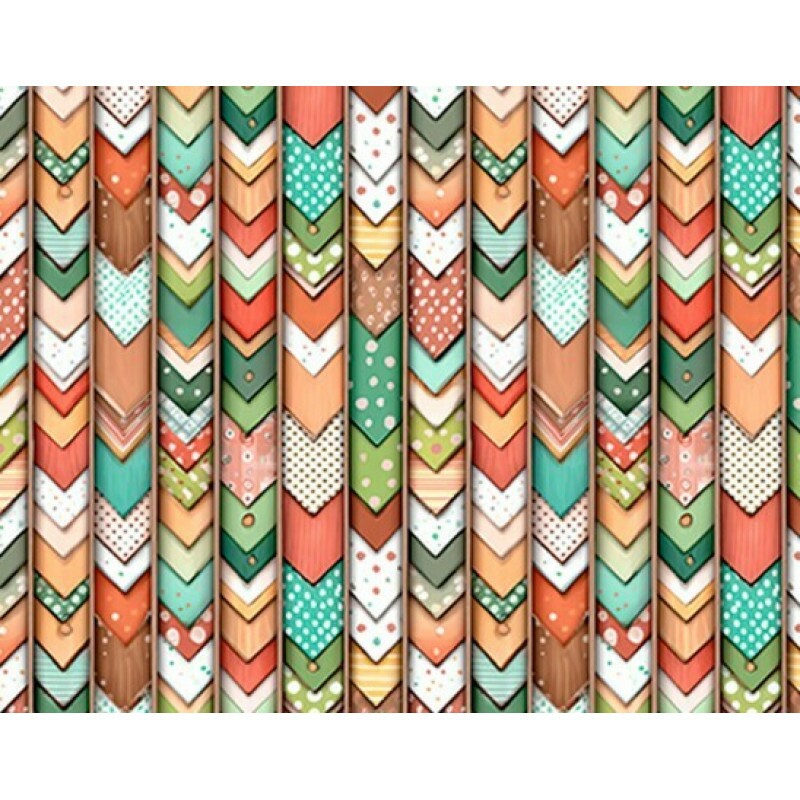 DZ25 - TRICOL. COLEÇÃO PASCOA 2026 - LISTRADO PATCH - 100% ALGODÃO 04968-001