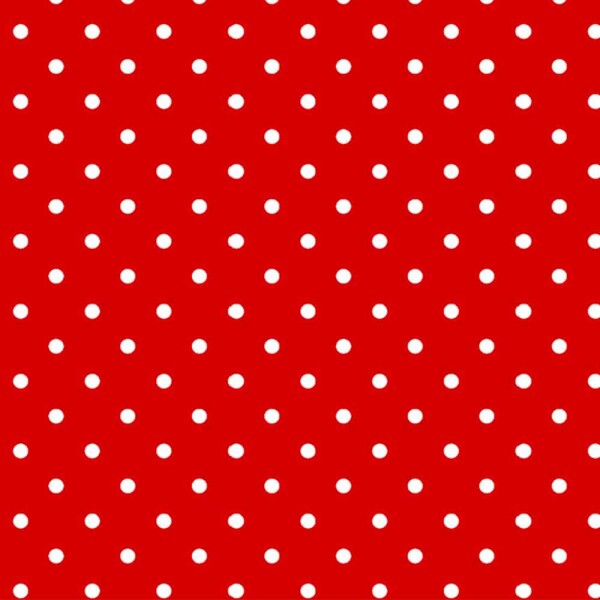 COLEÇÃO POA - TRICOLINE EST. POA BRANCO FUNDO VERMELHO - R