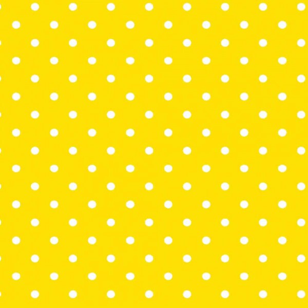 COLEÇÃO POA - TRICOLINE EST. POA BRANCO FUNDO AMARELO - R