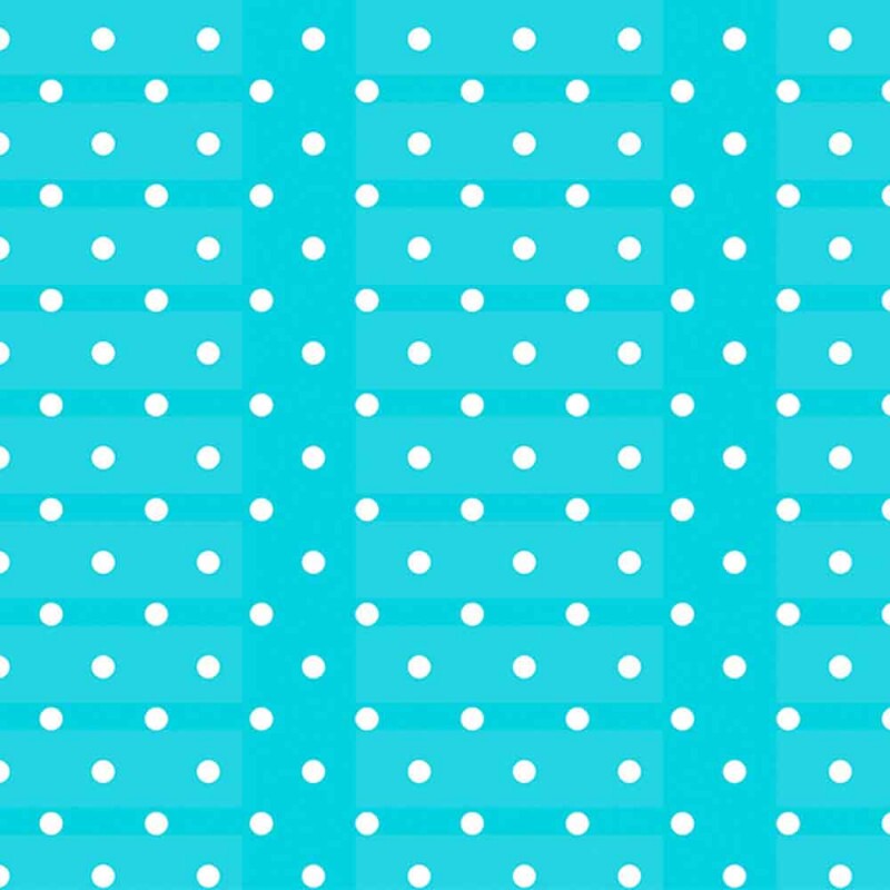 COLEÇÃO POA - TRICOLINE EST. POA BRANCO FUNDO AZUL PISCINA - R