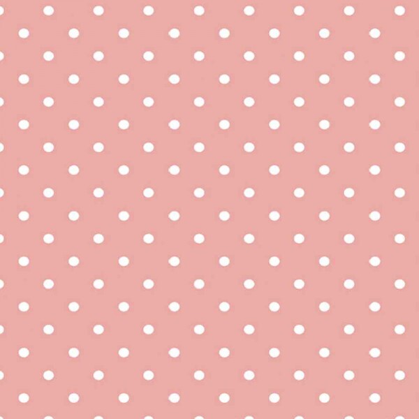 COLEÇÃO POA - TRICOLINE EST. POA BRANCO FUNDO ROSE DUNA - R