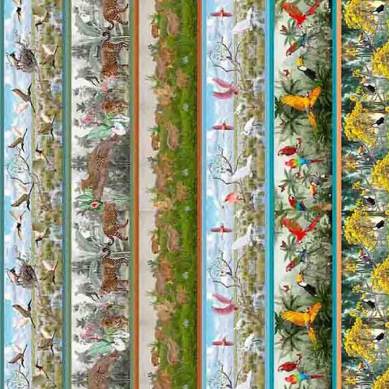 COLEÇÃO PANTANAL - TRIC. EST - DIGITAL -  BARRADO PANTANAL - ( 80089-VAR,01 ) - ( E8825 )