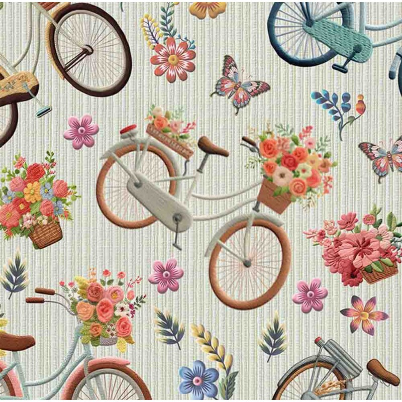 COLEÇÃO BICICLETAS - PANO PRA MANGGA - TRIC.DIGITAL - BIKES - ( 82394 VAR,01 ) - C