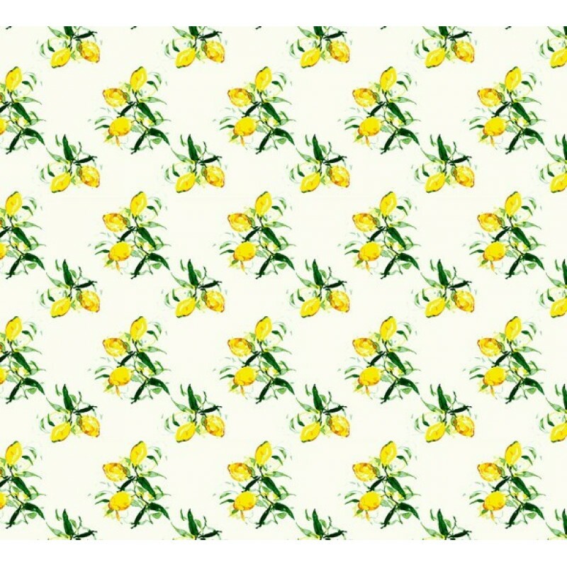 COLEÇÃO FLORATTA -  POE NA MESA DECOR - SARJA EST. HIDRORREPELENTE - LIMÃO - 90591-001