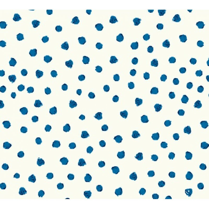 COLEÇÃO FLORATTA - POE NA MESA DECOR - SARJA EST -  POA AZUL - T