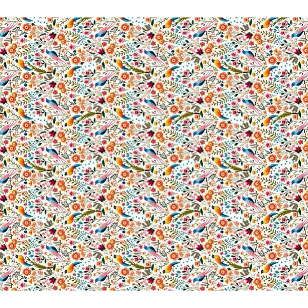 COLEÇÃO PASSAROS - SARJA DIGITAL EST. HIDRORREPELENTE - PASSAROS - 85321-001