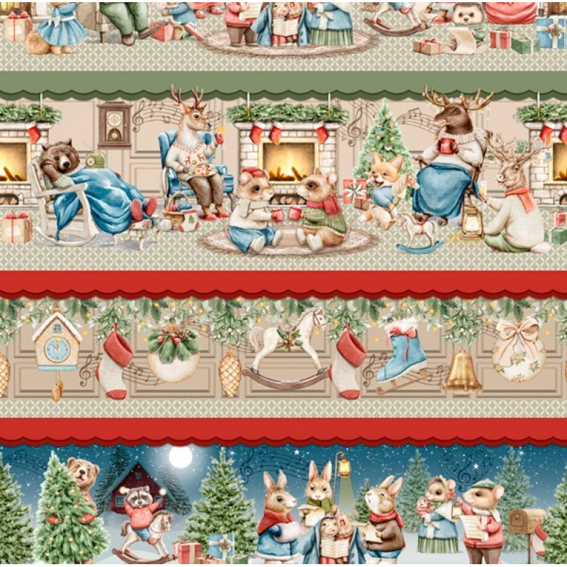 COL/ CHRISTMAS PARTY ll 2024 - TRIC. DIGITAL - BARRADOS DE FAIXAS- ( 86280 VAR,01 ) - C