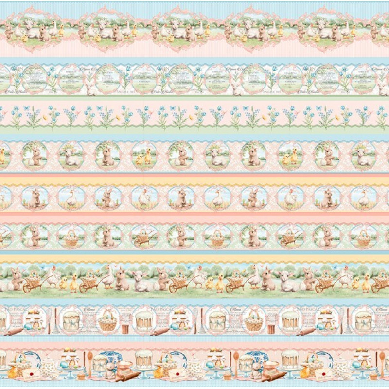 COLEÇÃO FELIZ PASCOA STORIA STAMPA - TRIC. EST. DIGITAL BARRADO - 91891-01